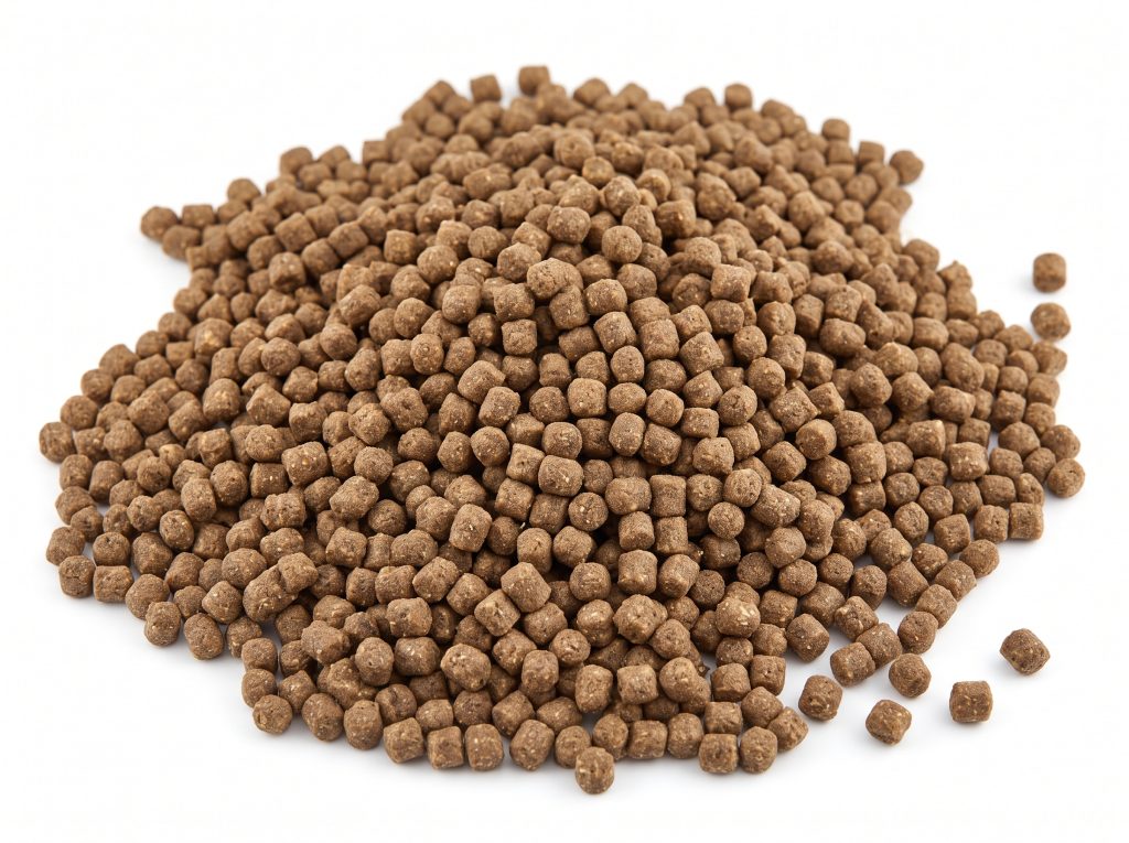 JPD Shori – Ansicht der Futterpellets